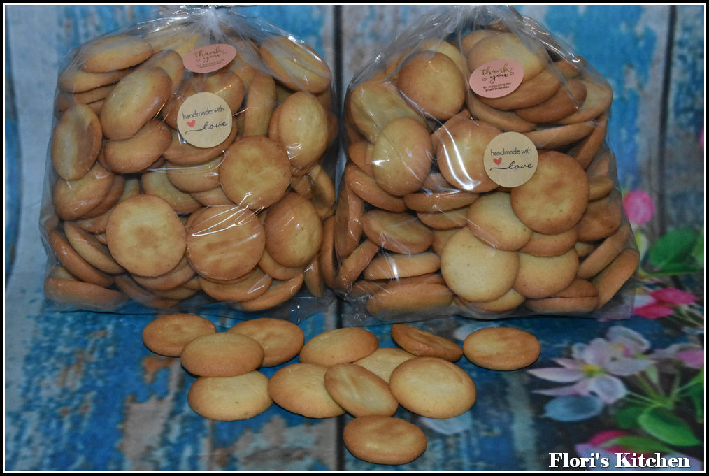 Pastry cookies shells ( Coji de Paleuri )